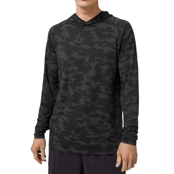 lululemon athletica Other - Lululemon Metal Vent Tech Hoodie 2.0 *Heritage Camo Asphalt Grey / Black